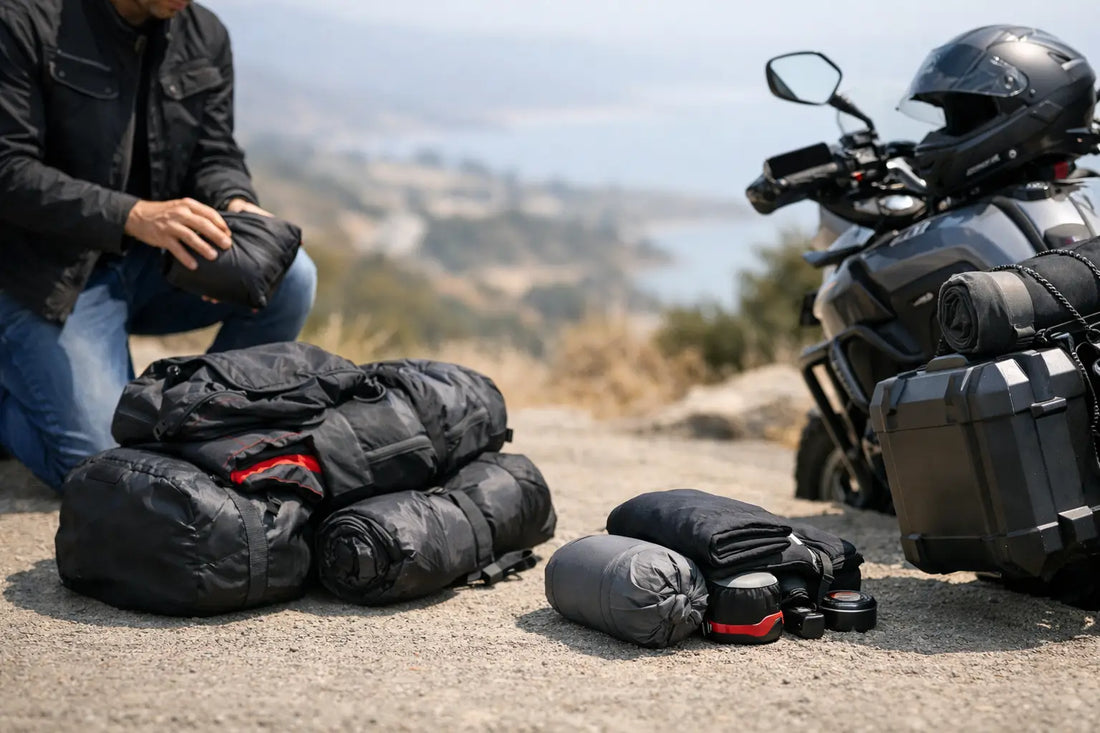 How to Reduce Gear Bulk for Motorcycle Touring