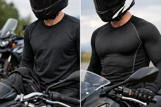 Base Layer Versus Compression Shirt for Riders