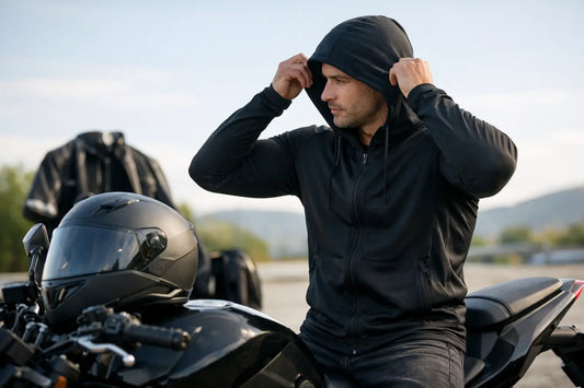 Motorcycle Hoodie Base Layer That Earns Its Spot