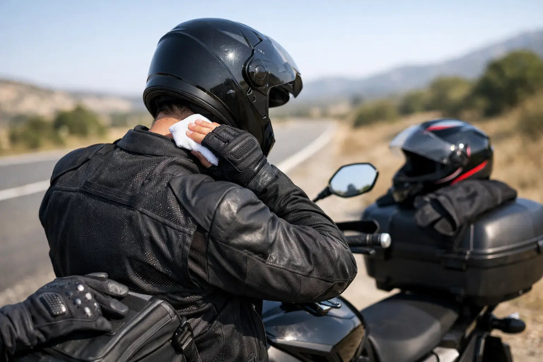 Motorcycle Sweat Rash Prevention for Long Rides