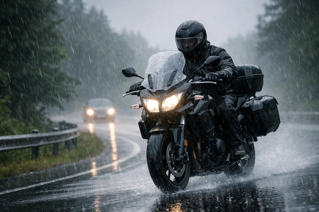 How to Stay Dry Riding Through Real Road Weather