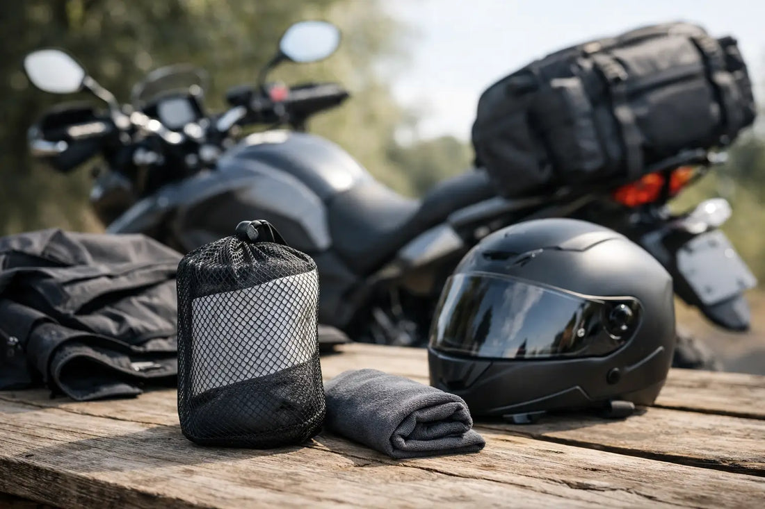 A Lightweight Towel Packing Example for Riders