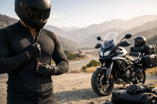 Durable Motorcycle Baselayer for Long Rides