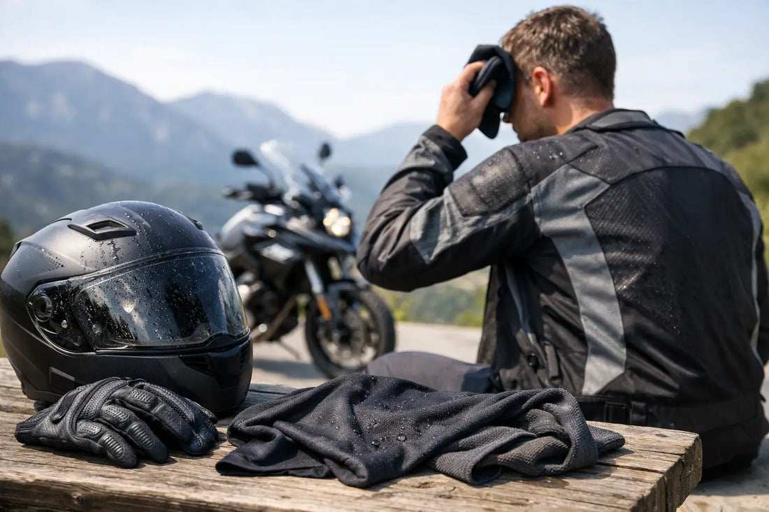 Sweat Management Motorcycle Gear That Works