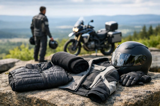 How to Pack Fewer Riding Layers